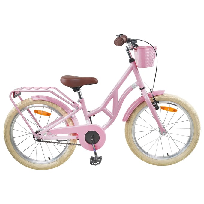 vidaXL - Kinderfiets - 24 - Inch - voor - 8-12 - jaar - oud - Licht - Roze