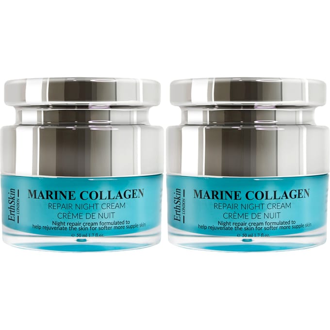 ErthSkin London Marine Collageen Nachtcrème set