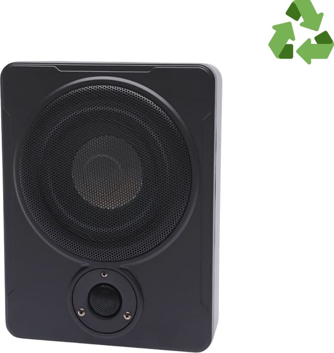 Thuys - Subwoofer Auto - Versterker Auto - Subwoofer met Kabel Zwart