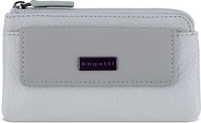 Bugatti Sina Sleutel portemonnee Leer 13 cm - hellgrau