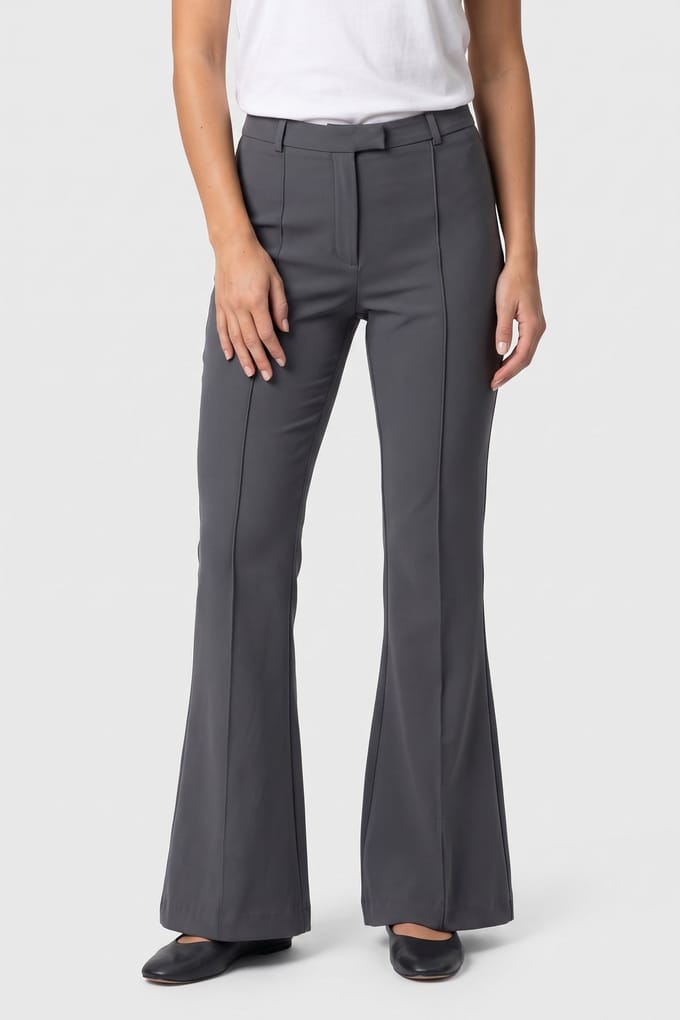 & Other Stories Es Yvette Trousers Grey Maat: 36 | Pantalons Outlet | Dames | Grijs