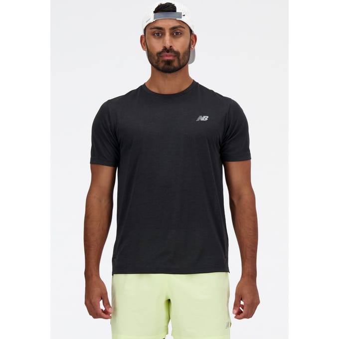 New Balance Rc Essential T-shirt Black Taglia: 2XL | Magliette basic Outlet | Uomo | Nero