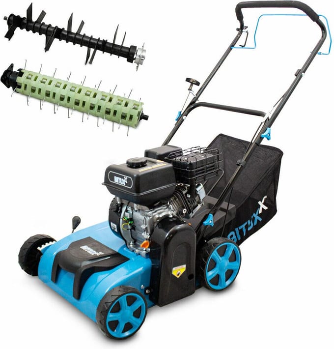 Benzine verticuteermachine 4300W / 7 pk  tot 38 cm