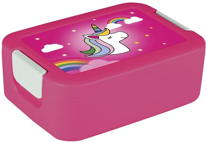 Sunware - Sigma home Food to go broodtrommel klein Unicorn fuchsia