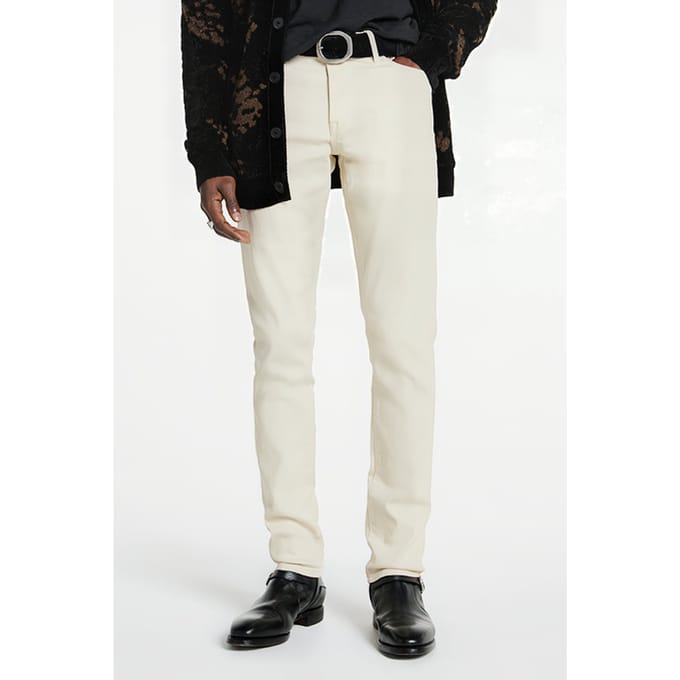 John Varvatos J702 - Slim Fit Salt Maat: 40 | Slim Jeans Outlet | Heren | Beige