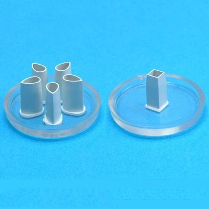 PME Broderie Anglaise Square & 5 Petal Eyelet Cutters