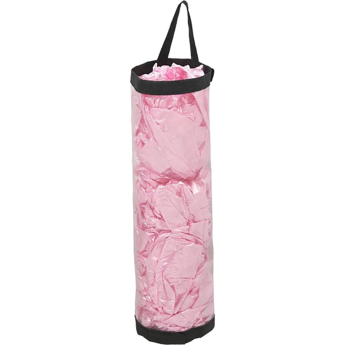 Plastic Zakhouder Boodschappentas Organizer Multifunctioneel Ruimtebesparend Hangend Grote Boodschappentas white