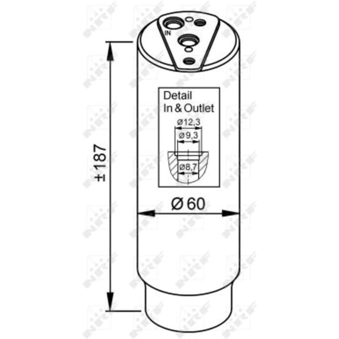 Droger, airconditioner NRF 33327