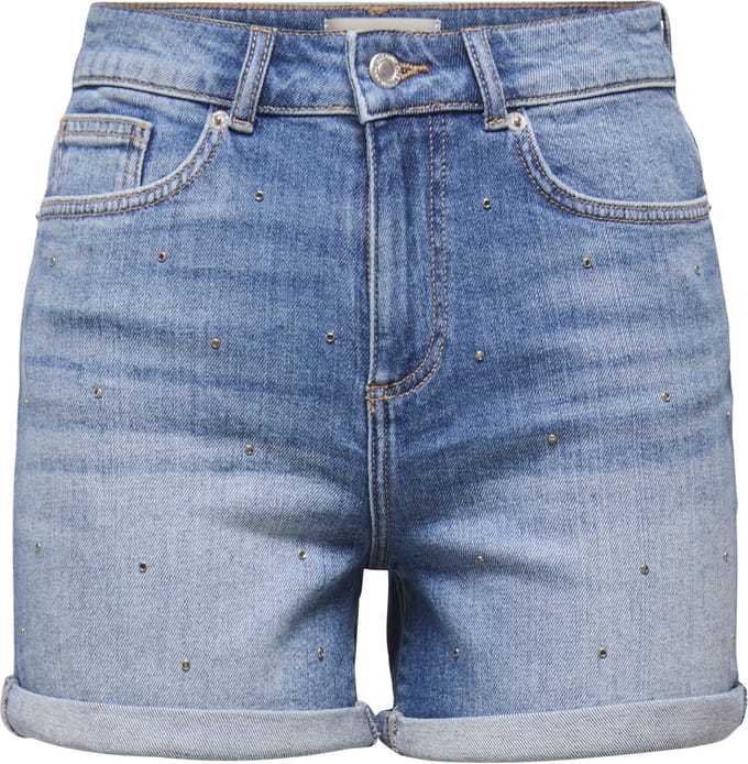 ONLY - ONLJOSEPHINE STRETCH RHS SHORTS DNM AZG - Meisjes - Bermuda shorts