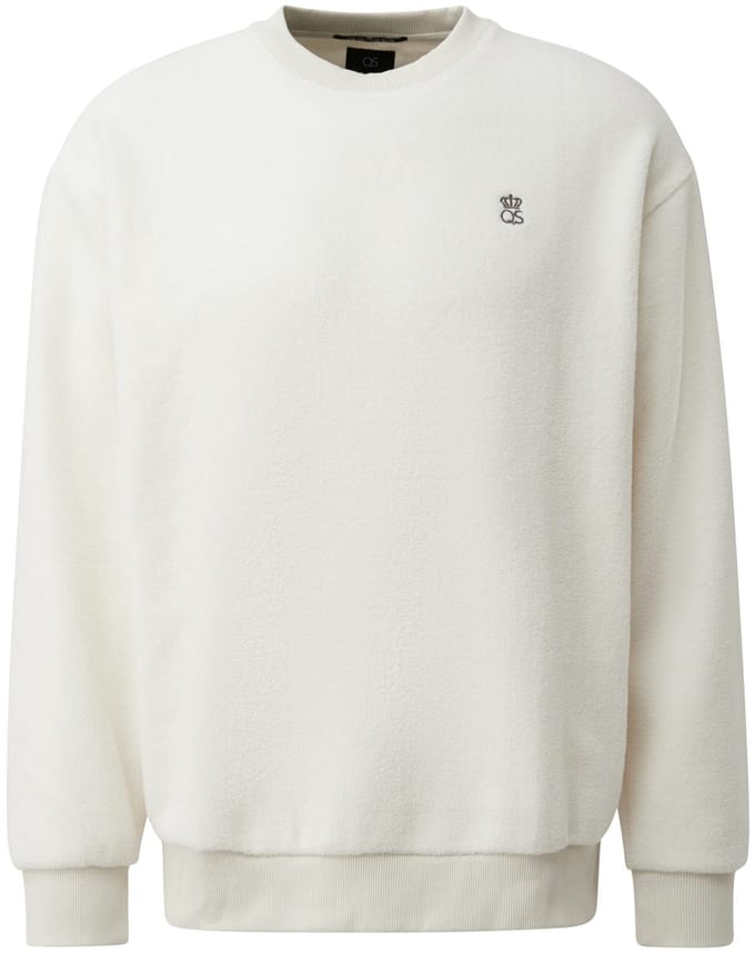 Q/S designed by - Heren sweater - Maat M - Mannen - Bruin - polyester