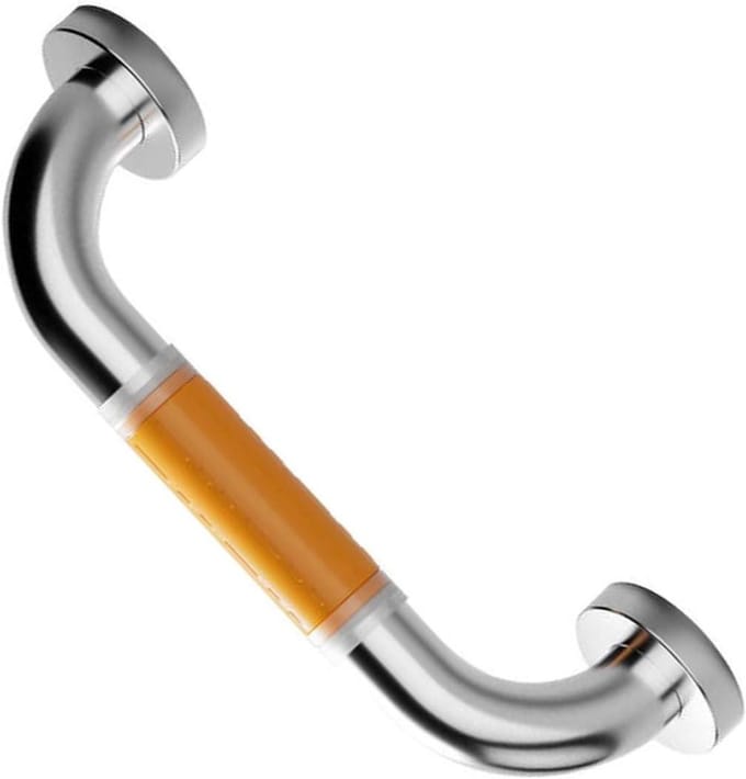 Badkamerhandgreep - Douchegreep Veiligheid - Veiligheid Ondersteuning - Antislip Buitenkant - 60 cm - Geel