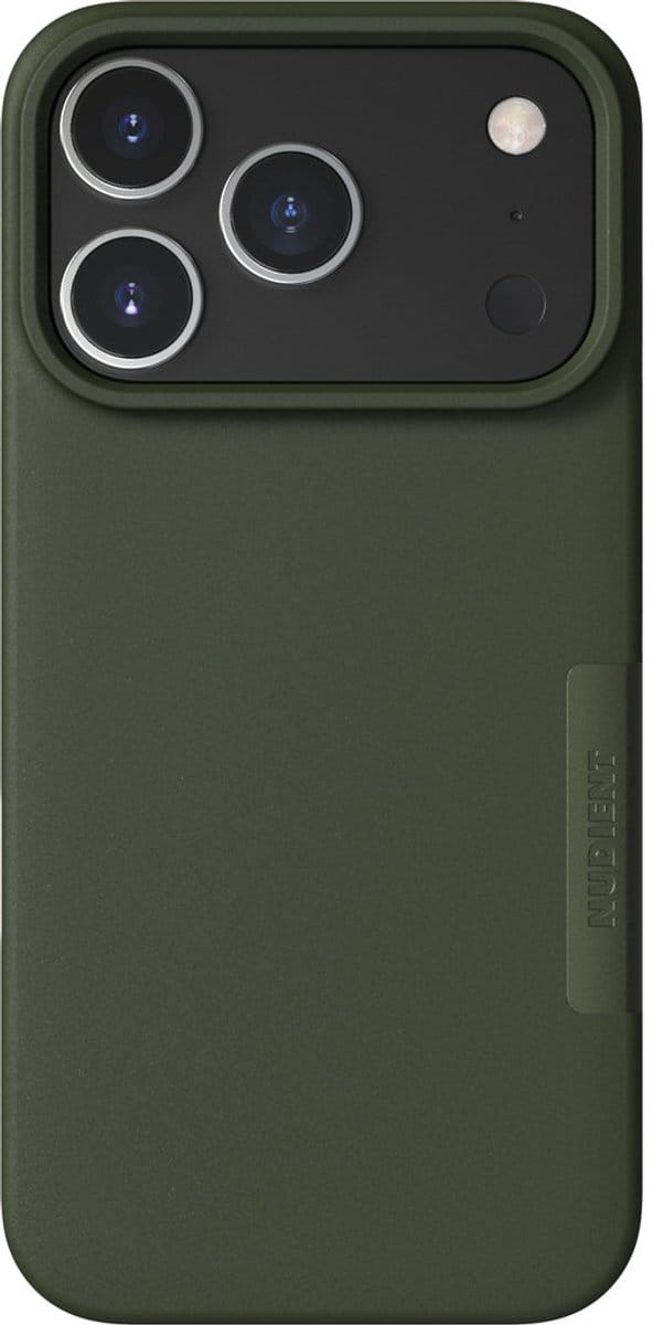 Nudient Thin Magsafe Case geschikt voor Apple iPhone 17 Pro Pine - Groen