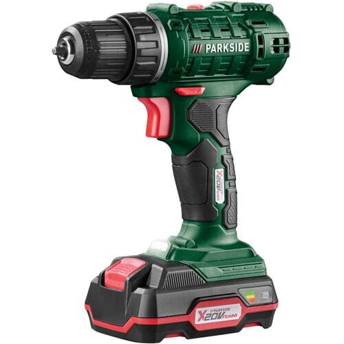 PARKSIDE® Accu-schroefboormachine set 20 V met accu en met lader