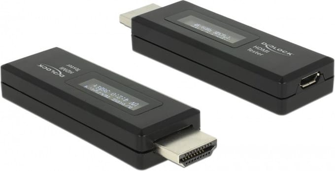 HDMI tester voor EDID informatie met OLED display