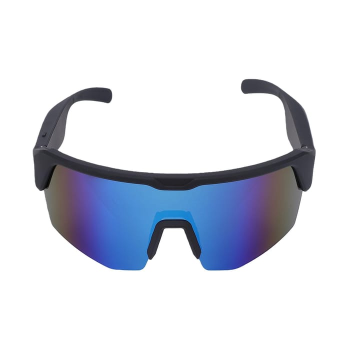 Sport Bluetooth Bril Draadloze Slimme Fietsbril met Blauwe Gepolariseerde Lenzen Ingebouwde Microfoon Luidsprekers voor Buiten