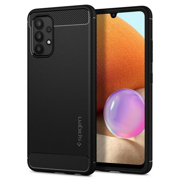 Spigen Rugged Armor Backcover voor de Samsung Galaxy A52(s) (5G/4G) - Zwart