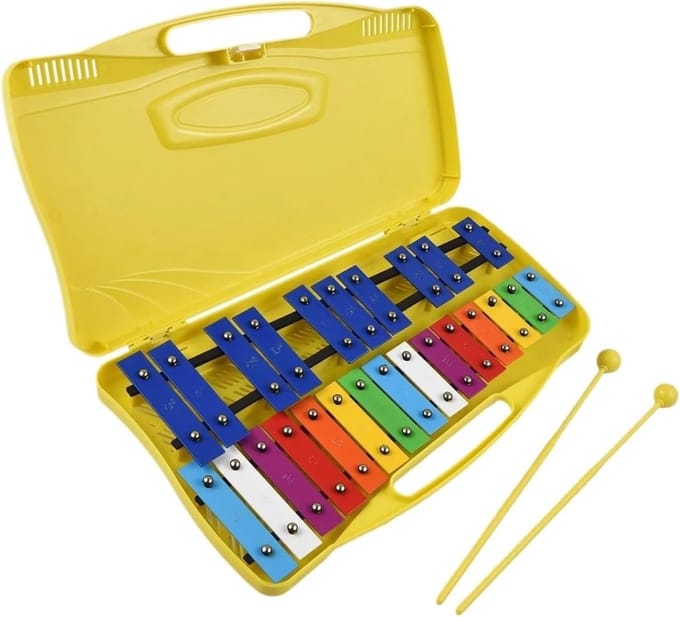 Dailygoods - 25 Tonen Aluminium Xylofoon voor Kinderen