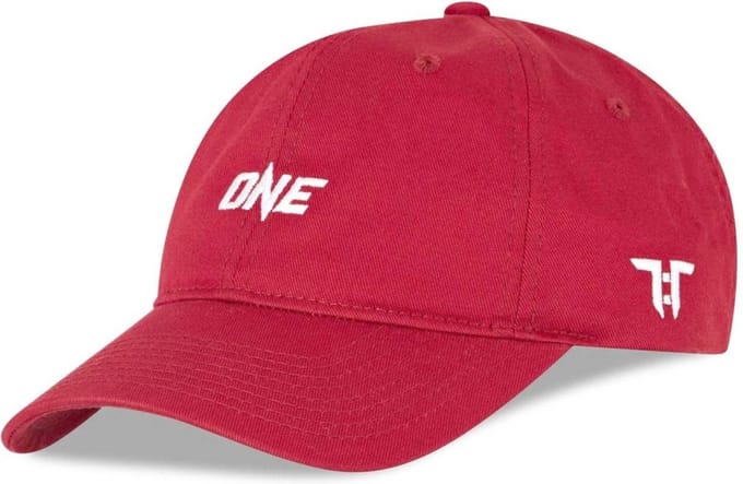 Tokyo Time - One Championship White Logo Baseball pet - Rood