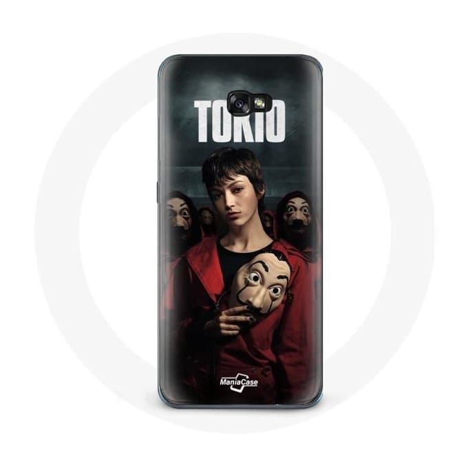 Coque pour Samsung Galaxy A3 2016 La Casa De Papel Tokyo Masque