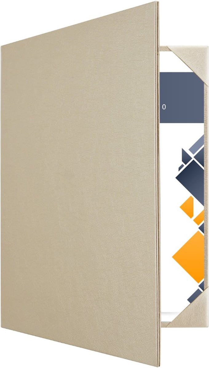 Goodline® - Documentenmap / Aktemap - 2x A4 - Champagne Goud