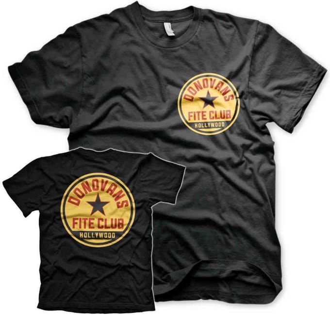 Ray Donovan Heren Tshirt -M- Donovans Fite Club Zwart