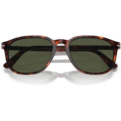 Persol Vierkante Heren Zonnebril Havana Groen