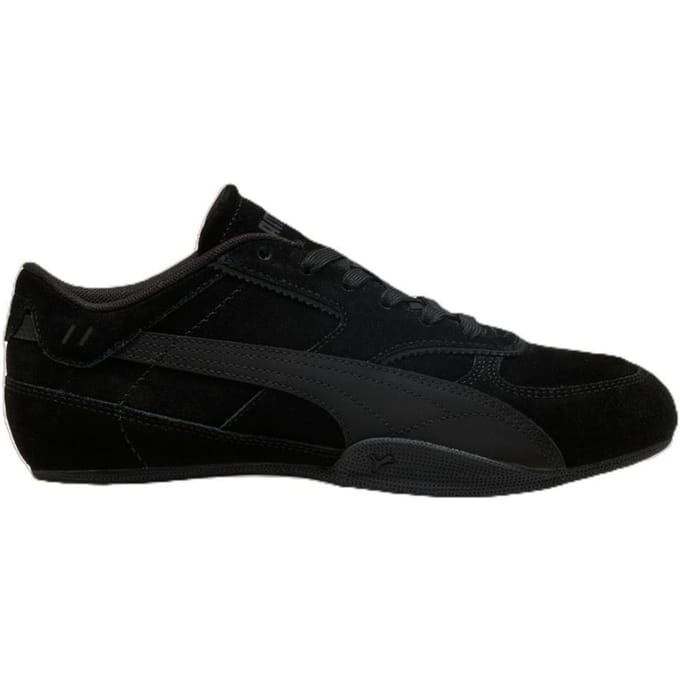 Puma Bella Mina Suède Dames Zwarte Sneakers