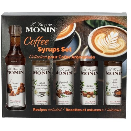 Le Sirop de Monin COFFEE SYRUPS SET 5x0,05l