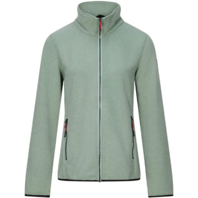 NORDBERG - anouk fleece - Fleece sweater met rits dames - Grijs