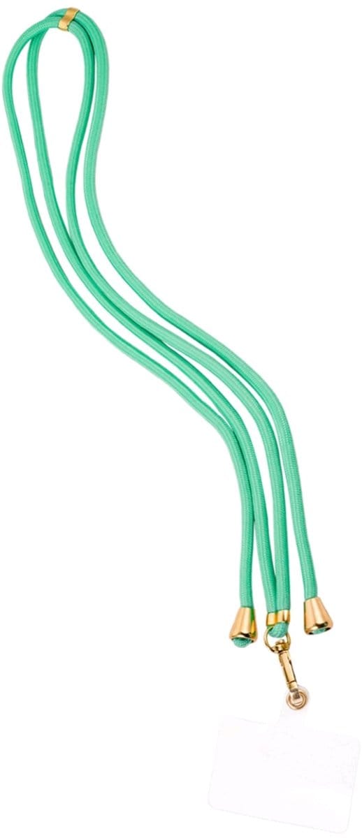 Telefoonkoord - turquoise - Trendy - Cadeau