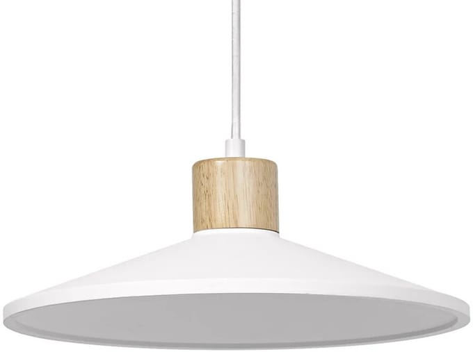 Ledvance LED Armatuur E27 | Decor Plaster Wood Pendant 320 mm E27 White