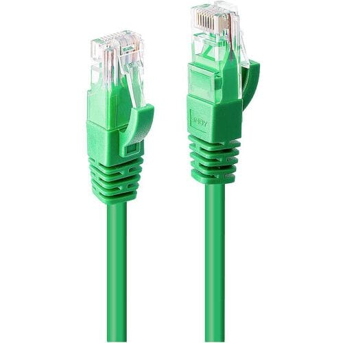 LINDY 48054 RJ45 Netwerkkabel, patchkabel CAT 6 U/UTP 20.00 m Groen Onafgeschermd 1 stuk(s)