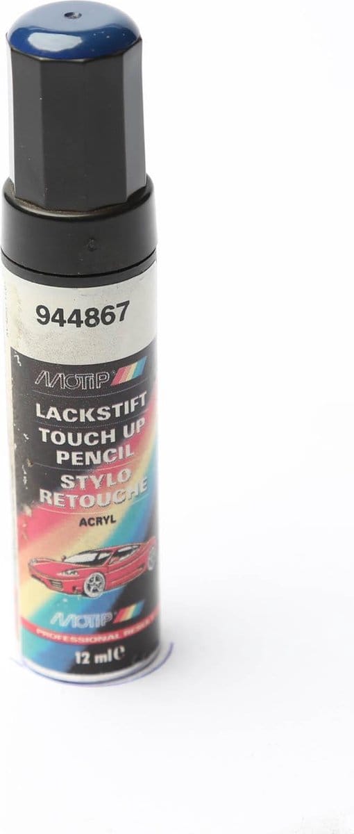 Motip 944867 - Auto lakstift - Blauw - 12 ml