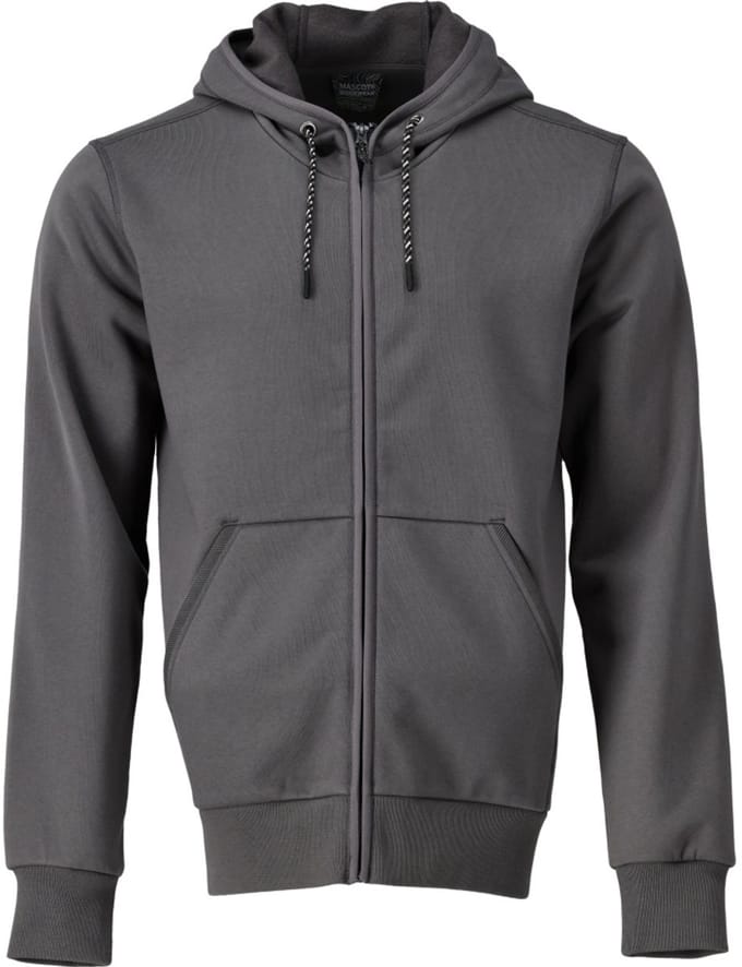 Mascot Customized Capuchontrui met rits 22486-378 - steengrijs - 2XL