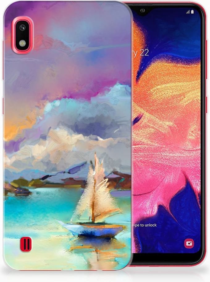 Back Cover voor Hoesje maken Samsung Galaxy A10 Boat