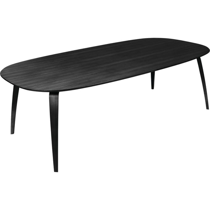 Gubi Gubi Dining Table Ellips - essen zwart