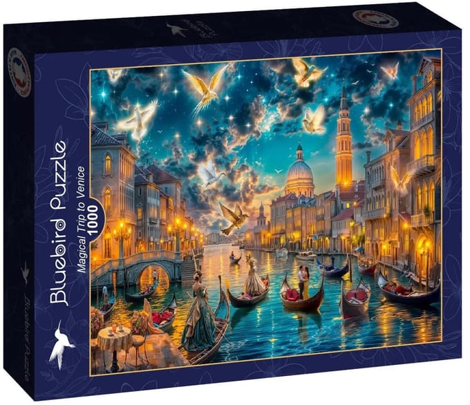 Magical Trip to Venice Puzzel 1000 Stukjes