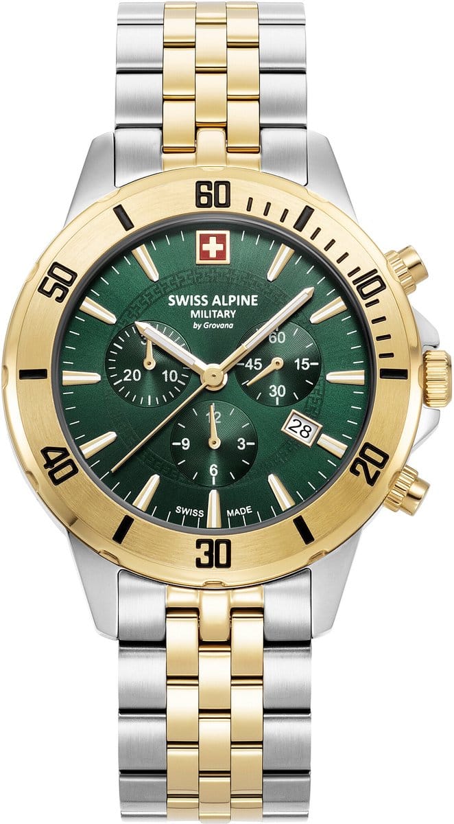 Swiss Alpine Military Cruiser Chrono SAM7024.9144 mannen horloge