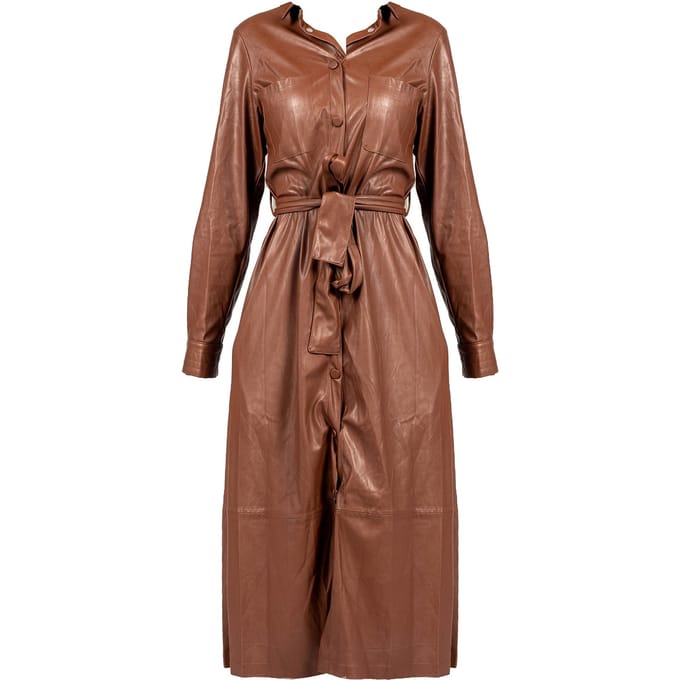 Pinko jurk Maris Vrouw bruin