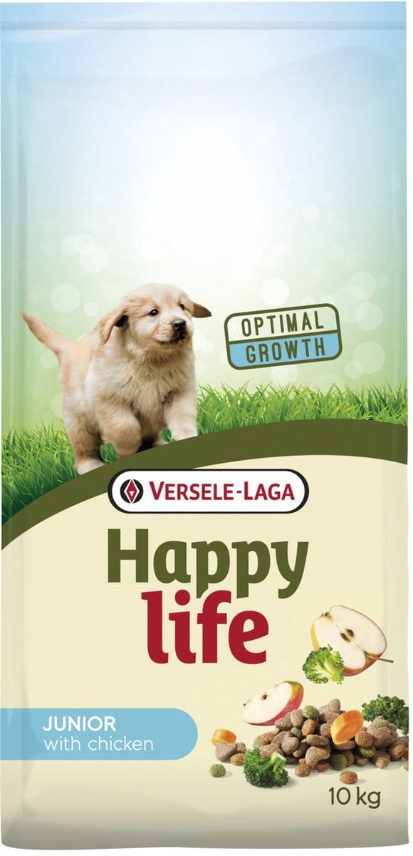 Happy Life Life Junior - Kip - Hondenvoer - 10 kg