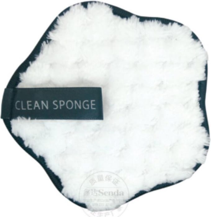 Herbruikbare Wattenschijfjes XL - Wasbare Wattenschijfjes bloem - Make-up Pad XL Wit