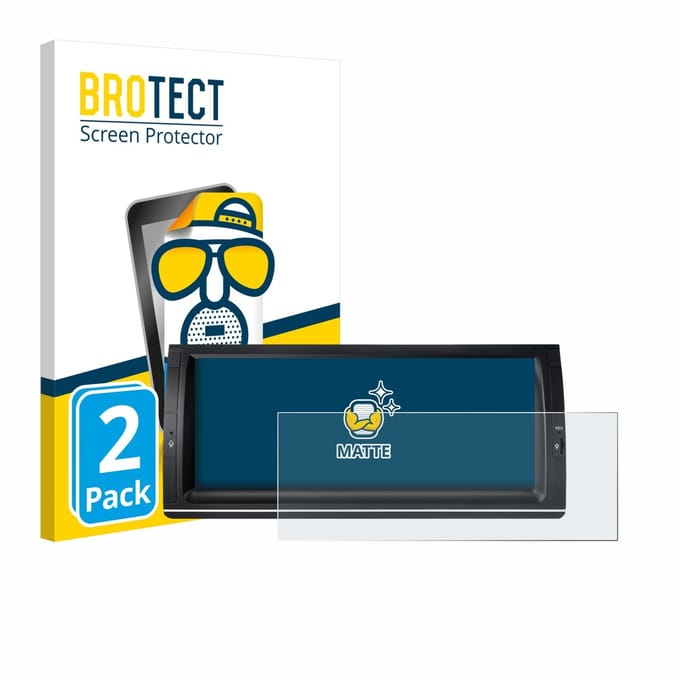 BROTECT - Screenprotector voor Xtrons PX1453BLHGS 10.25" - Folie Beschermfolie matte 2 Stuks
