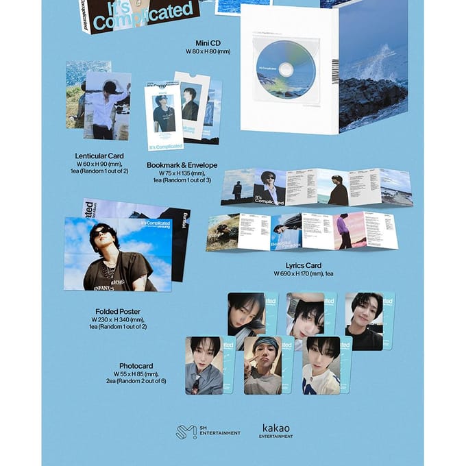 Yesung (Superjunior) - Het is ingewikkeld gevoelens ver. 1EA white