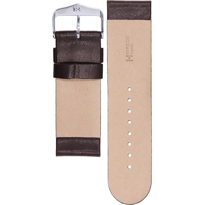 Hirsh Horlogeband Scandic Bruin - Leer - 24mm