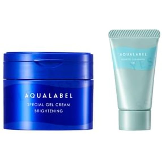 Shiseido - Aqualabel Special Gel Cream EX Brightening Limited Set b 2 pcs