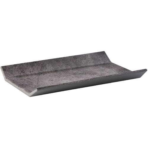 GGM Gastro (6 Stück) GN-Tablett 1/3 - ELEMENT - Melamin - Höhe: 35mm - Grau