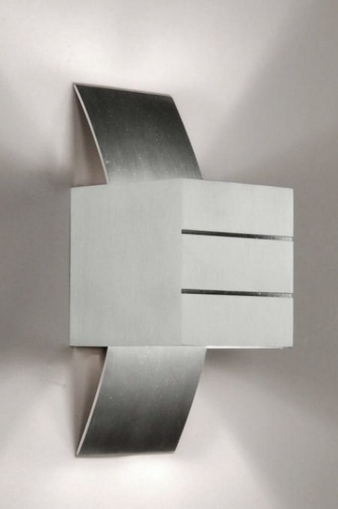 Lumidora Wandlamp 70181 - Voor binnen - LOUA - G9 - Aluminium - Metaal