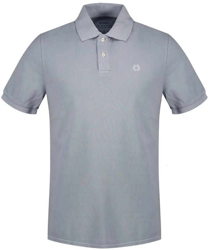 Ecoalf Tedan Polo Met Korte Mouwen Blauw S Man