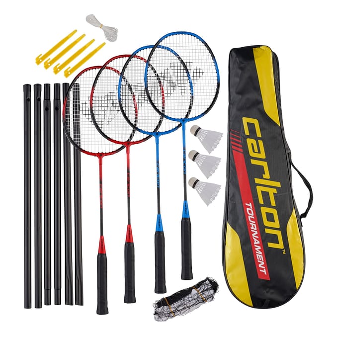Carlton C BR TOURNAMENT 4 PLAYER SET G3 HO Unisex Badmintonracket
