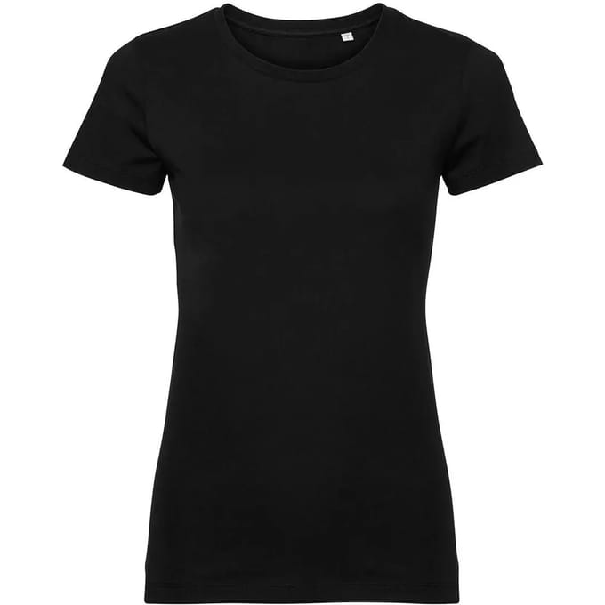 Dames-T-shirt Russell Athletic Pure Organic